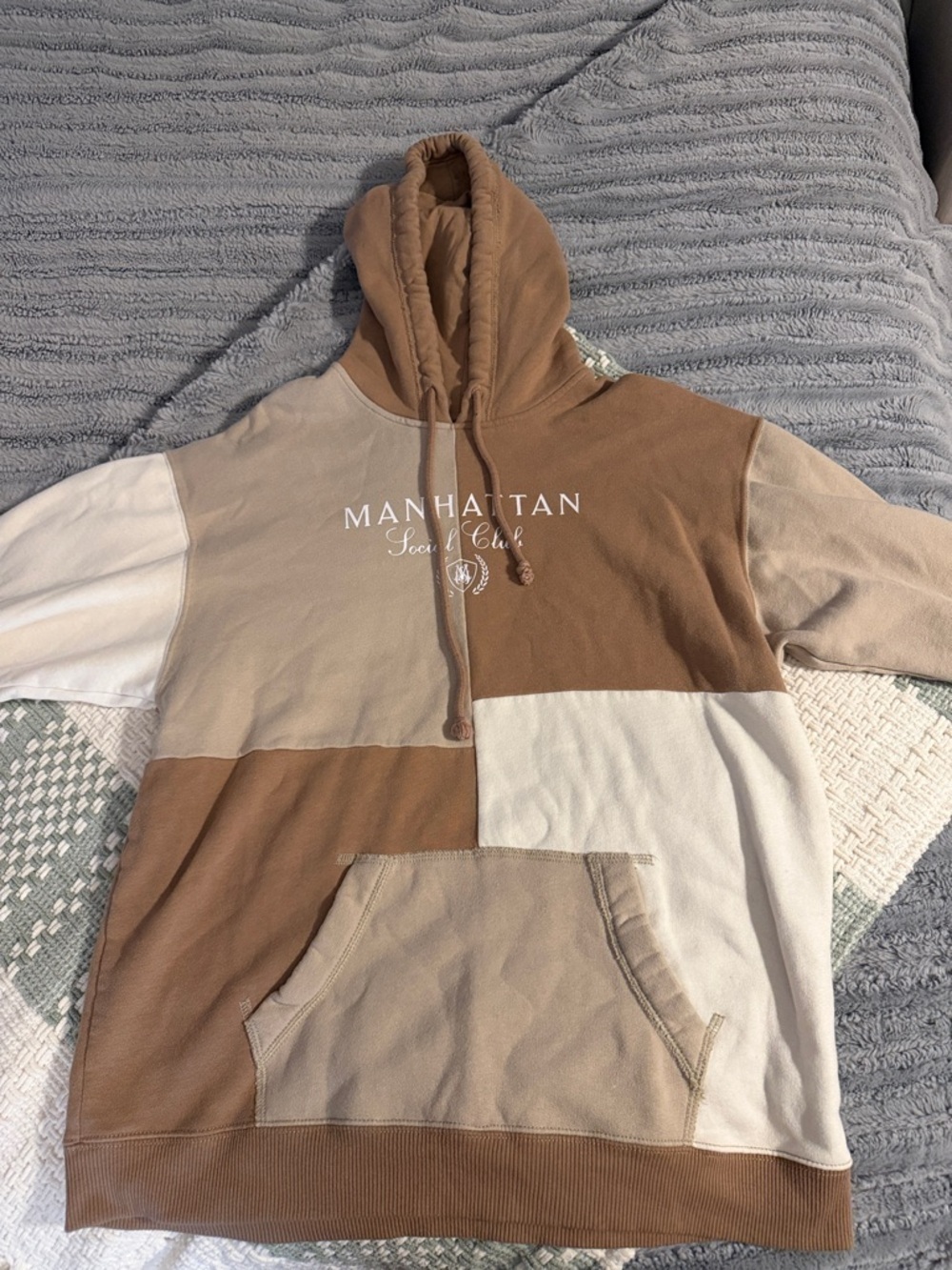 Women’s Hollister patchwork hoodie